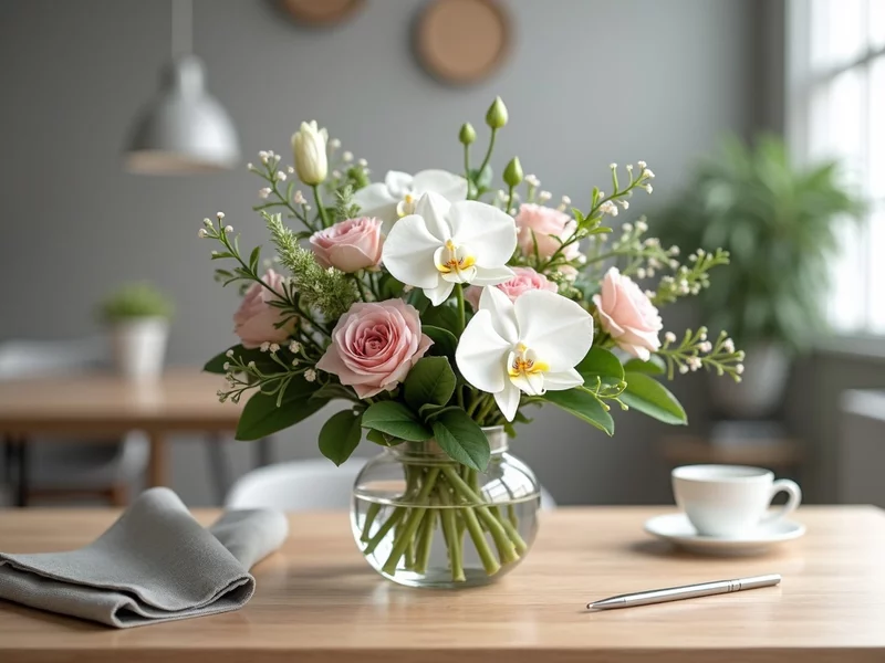 corporate flower arrangements